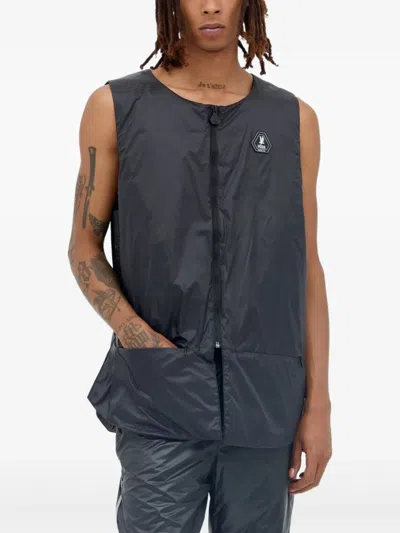 Puma X Skepta Logo-appliqué Gilet In Black