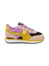 Puma X Smileyworld Future Rider Sneakers In Pink