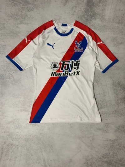 Pre-owned Puma X Soccer Jersey Crystal Palace 19-20 Soccer Jersey In White