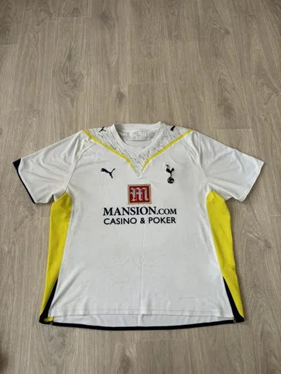Pre-owned Puma X Soccer Jersey Vintage Puma Tottenham Soccer Jersey In White