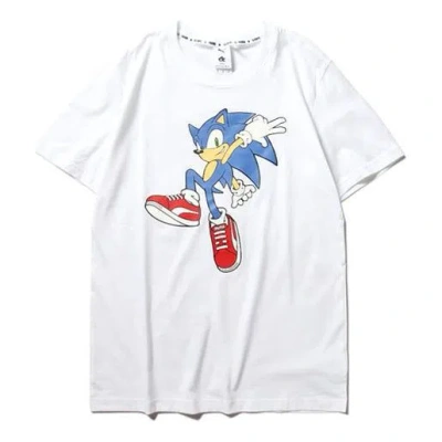Puma X Sonic Graphic Printed Short Sleeve Tee White