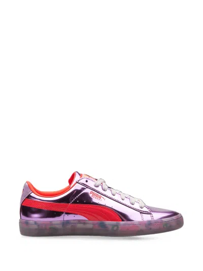 Puma X Sophia Webster Basket Candy Princess Sneakers In Pink