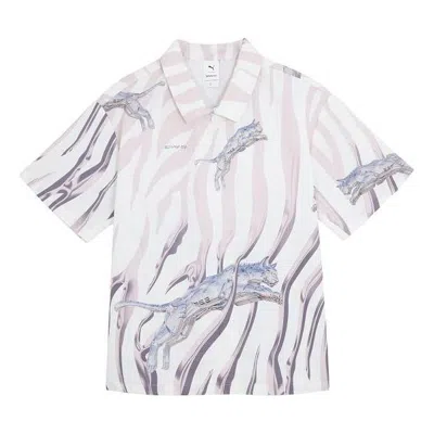 Puma X Sorayama Woven Shirt 'white'