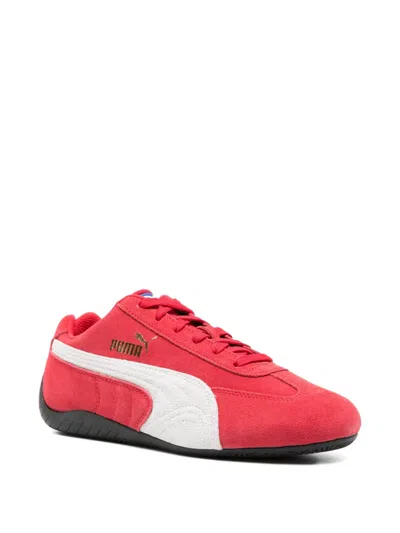 Puma X Sparco Speedcat Og Suede Sneakers In Red