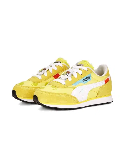 Puma Kids' X Spongebob Future Rider Sneakers In Yellow