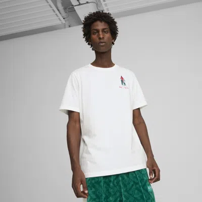 Puma X Squid Game Graphic Tee T-shirt Mens In White