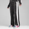 Puma Women's T7 Low Rise Track Pants In Black