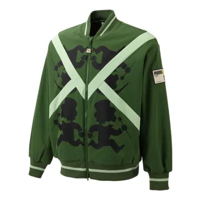 Puma X Staffonly X Monopoly Jacket 'green'