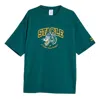 Puma X Staple Graphic Tee 'green' In Blue