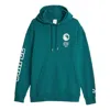 Puma X Staple Hoodie 'malachite' In Green