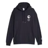 Puma X Staple Hoodie 'new Navy' In Black