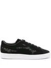 Puma X Swarovski Logo In Black