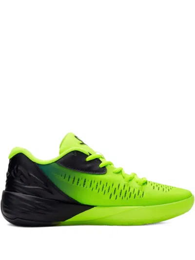 Puma X Team Stewie 1 Quiet Fire "yellow" Sneakers In Green