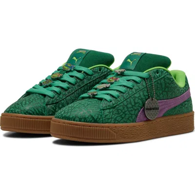 Puma X Teenage Mutant Ninja Turtles Suede Xl Sneaker In Vine-gum