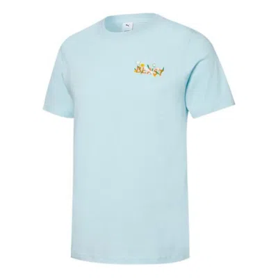 Puma X The Beast T-shirt 'light Blue'