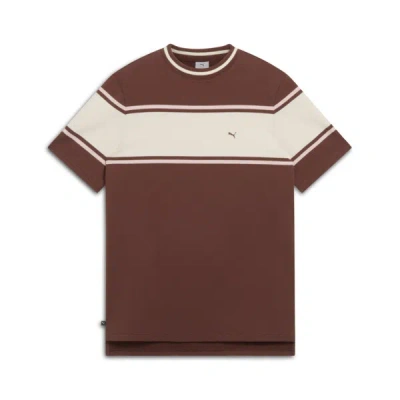 Puma X The Brooklyn Circus Men's Relaxed T-shirt In Chocotart