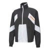 Puma X The Hundreds Track Jacket 'black White Orange' In Blue