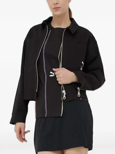 Puma X The Ragged Priest Twill Jacket In Black