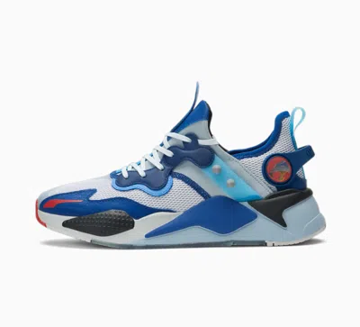 Pre-owned Puma X Thundercats Panthro Rs-x T3ch Clyde Royal Blue Harbor Mist White Red Rsx