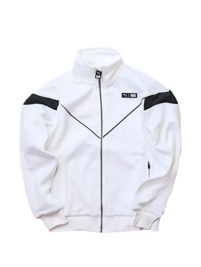 Puma X Tmc Marathon Mcs Track Jacket In White
