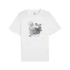 Puma Mens  X Tmnt Relaxed Graphic T-shirt In White