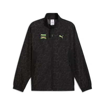 PUMA PUMA X TMNT PUMATECH MEN'S RELAXED TRACK JACKET