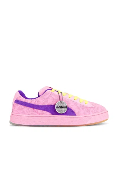 Puma X Tmnt Suede Xl 2 Sneakers In Mauved Out & Team Violet