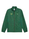 Puma X Tmnt Track Jacket In Green