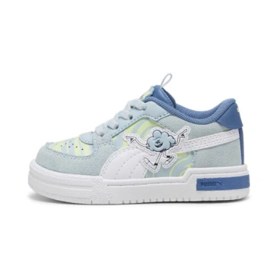 Puma Babies' X Trolls Ca Pro Toddlers' Sneakers In Frosted Dew- White