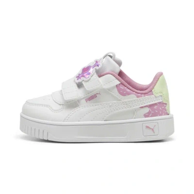 Puma Babies' X Trolls Carina Street Toddlers' Sneakers In White- White-mauved Out