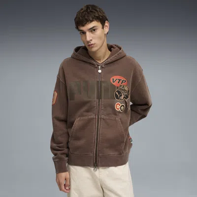 Puma X Vandythepink Hoodie In Brown