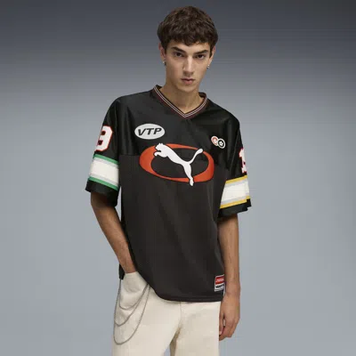 Puma X Vandythepink Short Sleeve Soccer Jersey In Black