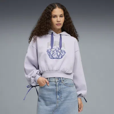 Puma X Wicked Women's Goodness Hoodie In Purple