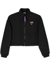 Puma X X-girl Cropped Jacket In Black