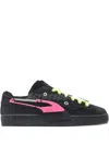 Puma X X-girl Suede "black Ravish" Sneakers In Black