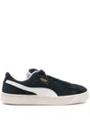 Puma Xl Hairy Suede Sneakers In Black