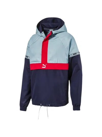 Puma Xtg Woven Savannah Track Jacket In Blue