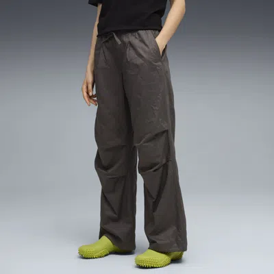 Puma Yona Women's Parachute Pants In Brown