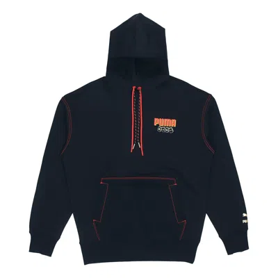 Puma Yotox Hoodie 'black Pink Green'