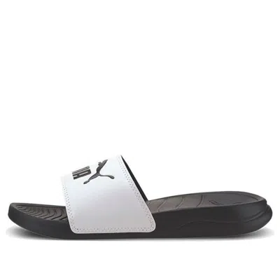 Puma Youths' Popcat 20 Slides White/black