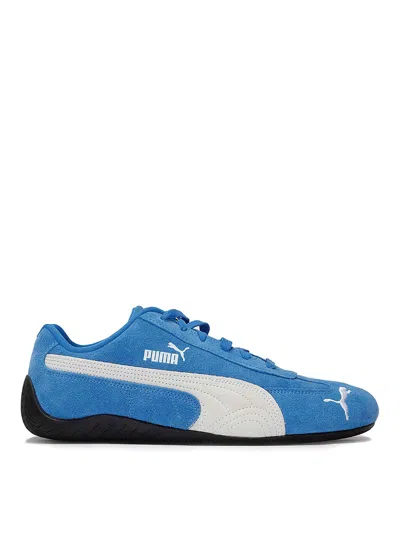 Puma Speedcat Og Sneakers In Suede Leather In Blue