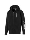 Puma Zip-fastening Sweatshirt In Black