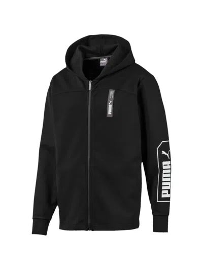 Puma Zip-fastening Sweatshirt In Black