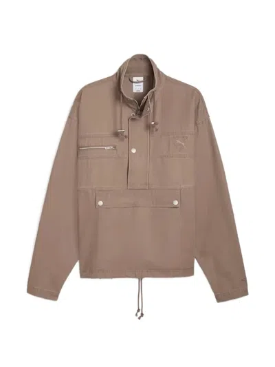 Puma Zip Pocket Jacket In Pattern