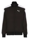 Puma Zip Sweatshirt In Black