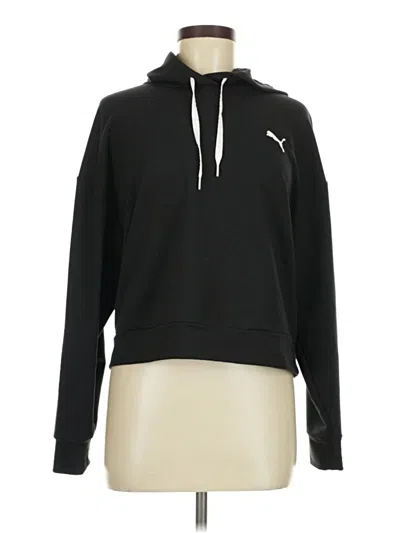 Pre-owned Puma Zip Up Hoodie In Black