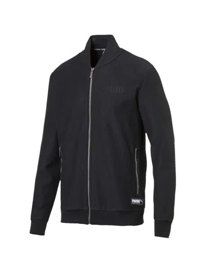 Puma Zip-up Sweatshirt In Black
