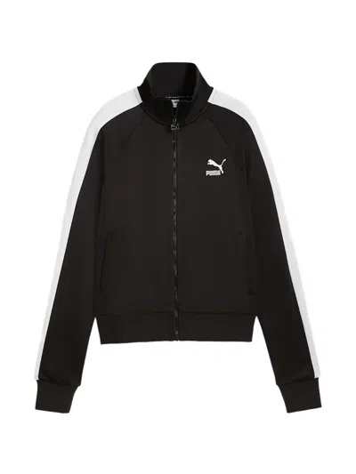 Puma Zip-up Sweatshirt In Black
