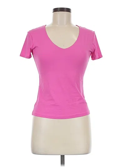 Pre-owned Pumiey Active T-shirt In Pink