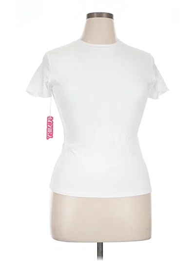Pre-owned Pumiey Active T-shirt In White
